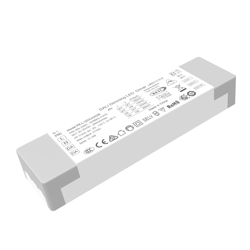 Driver LED DALI CCT Dimmable Arus Konstan 12W