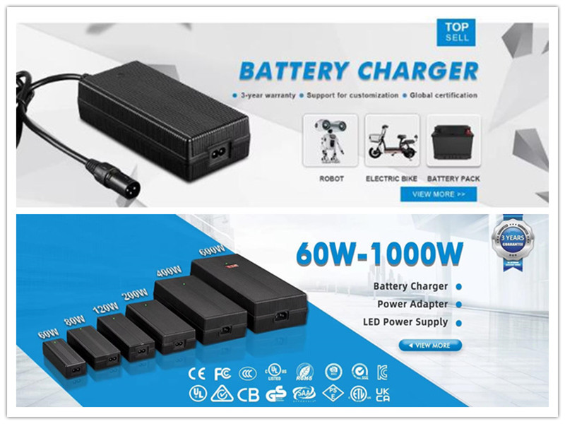 Pengisi daya baterai lithium desktop