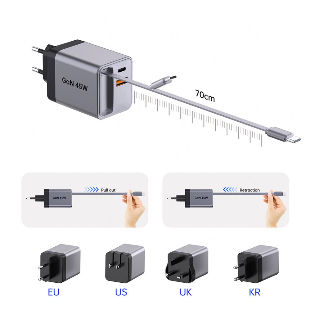 Favorit baru untuk pengisian cepat: pengisian cepat yang dapat ditarik