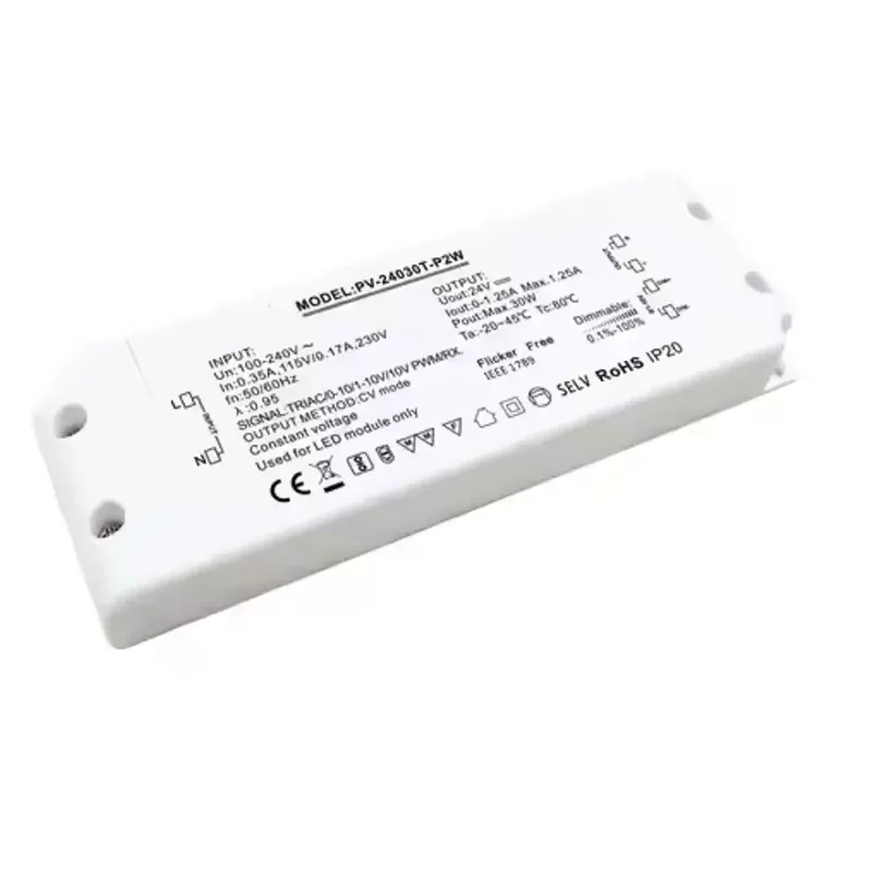 Mengapa Driver LED Peredupan Triac Tegangan Konstan 30W merupakan Pilihan Optimal untuk Solusi Pencahayaan Modern