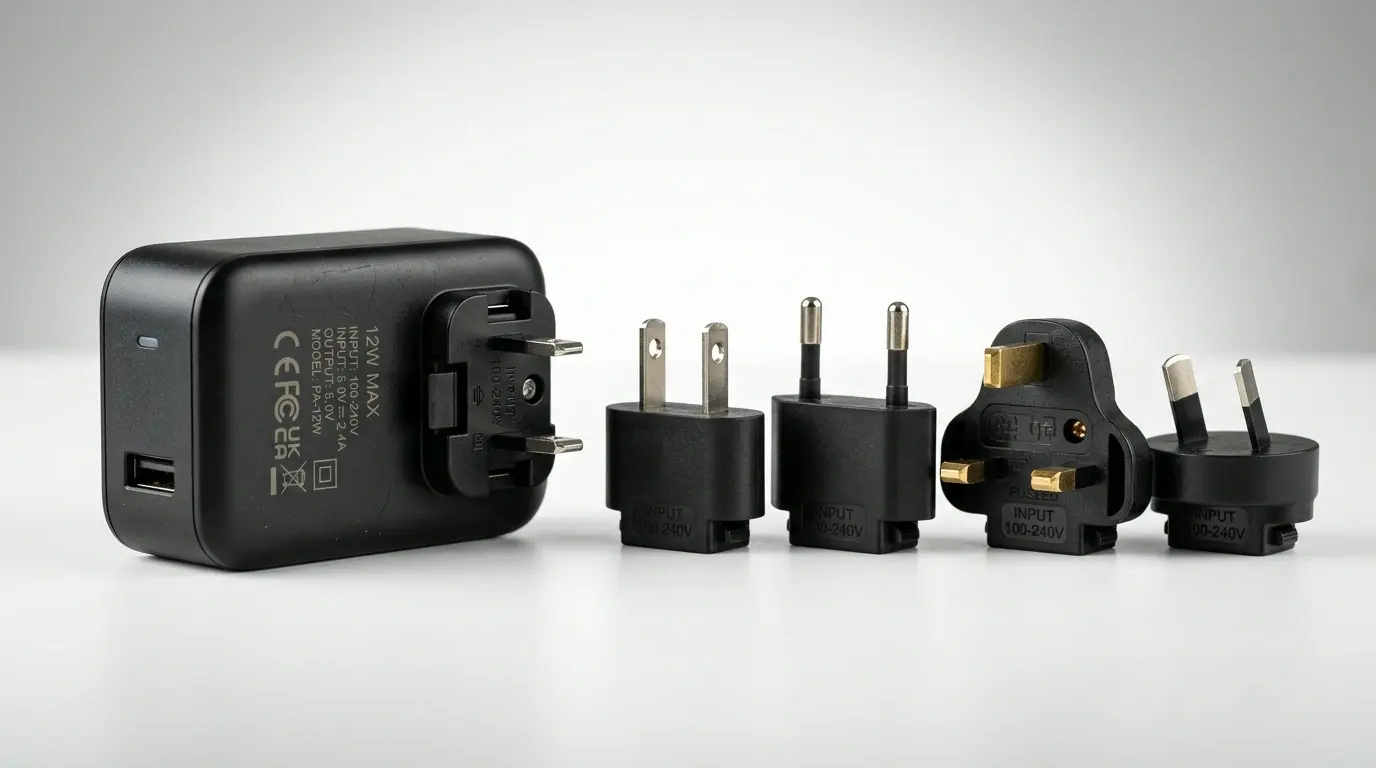 Panduan Pengadaan B2B Terbaik 2026: Adaptor Daya Steker Premium 12W yang Dapat Dilepas untuk Pasar AS