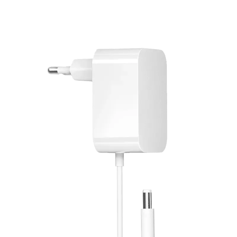 Adaptor Daya Steker UE yang Dipasang di Dinding 24W 12V 2A