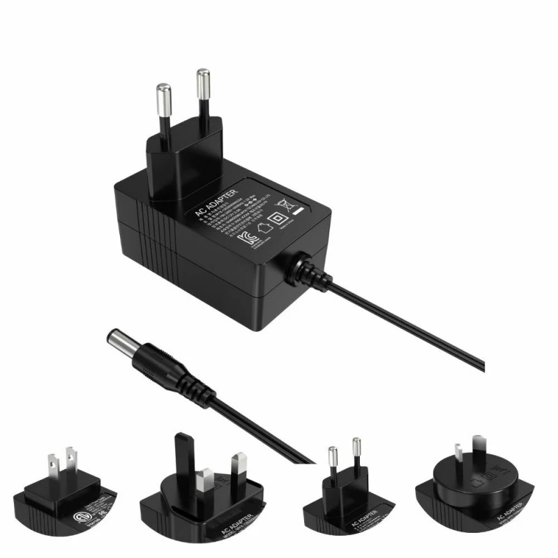 Adaptor Daya Terpasang di Dinding India 36W 12V