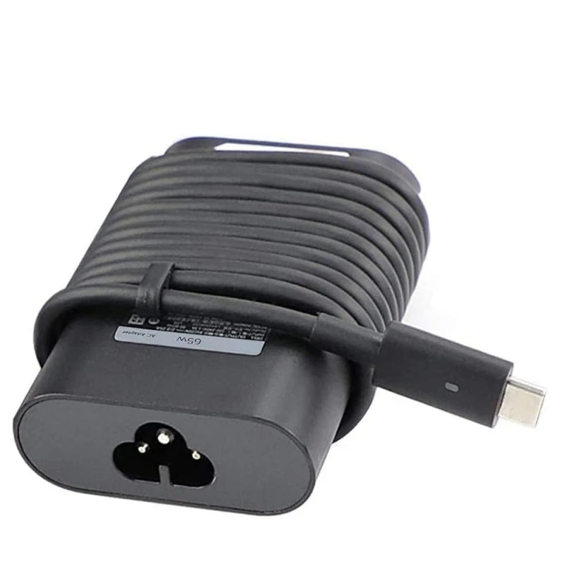 Adaptor Desktop USB-C 65W Untuk Dell Dan Perangkat Tipe-C Lainnya