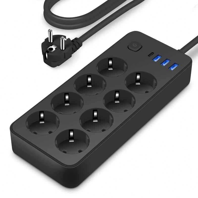 8 Outlet Strip Daya Steker UE
