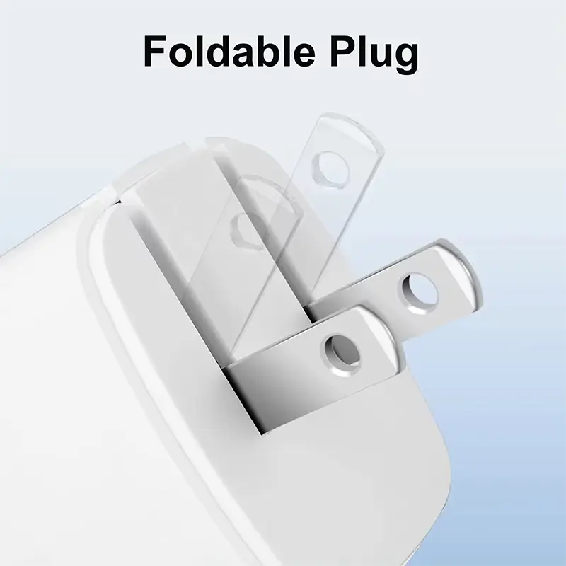 Pengisi Daya Mini Zize PD20W dengan Colokan AS Lipat