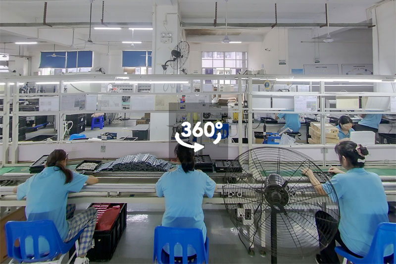 Pertunjukan VR Lini Produksi